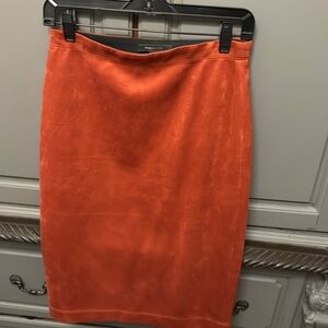Brand new BCBG Max Azria suede skirt
